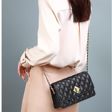 2023 Women's Chain Crossbody Leather Underarm Conch Bag